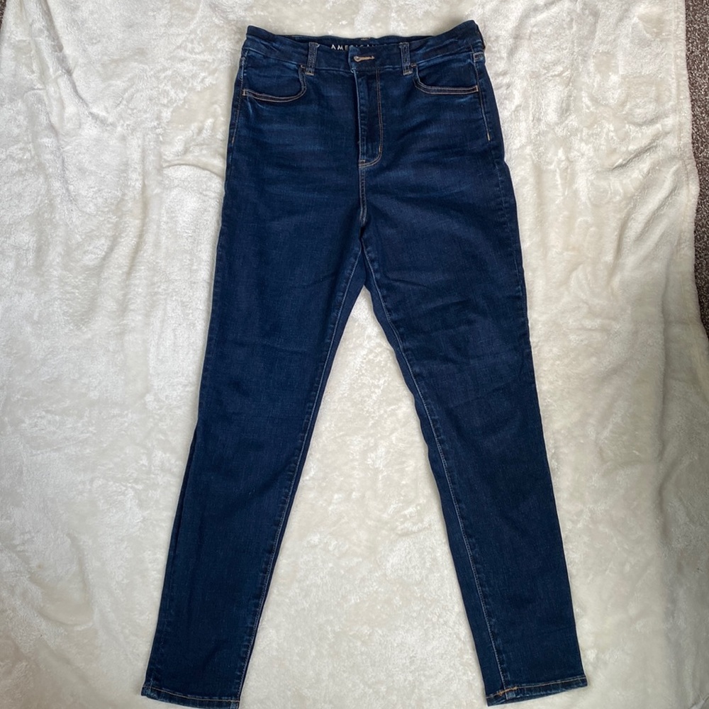 American Eagle Curvy Super High Rise Jegging Next Level Stretch size 12 regular